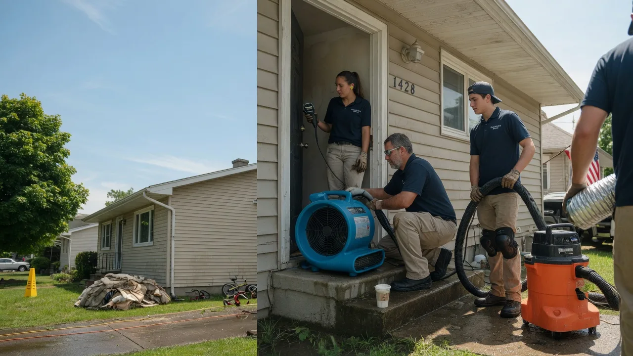 Water Damage Restoration in Warfield, KY near me
